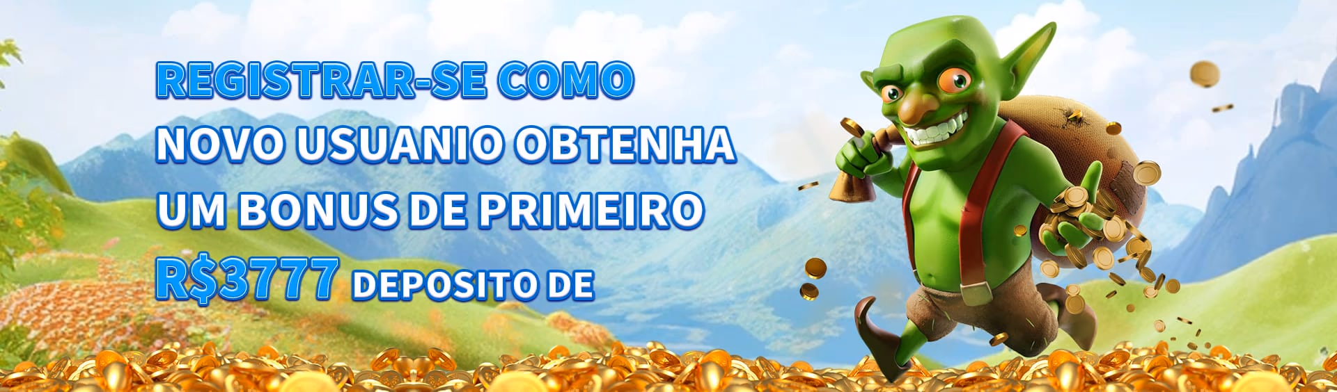 Imagem promocional da plataforma oficial do cassino 